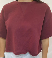 T-shirt maniche corte garzata