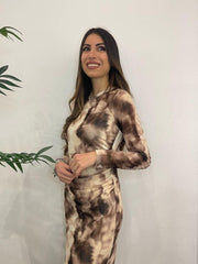 Vestito con fantasia