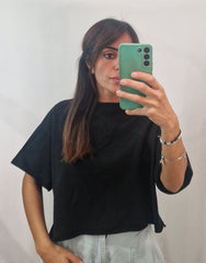 T-shirt maniche corte garzata