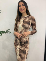 Vestito con fantasia