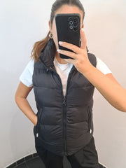 Gilet con cappuccio