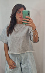 T-shirt maniche corte garzata