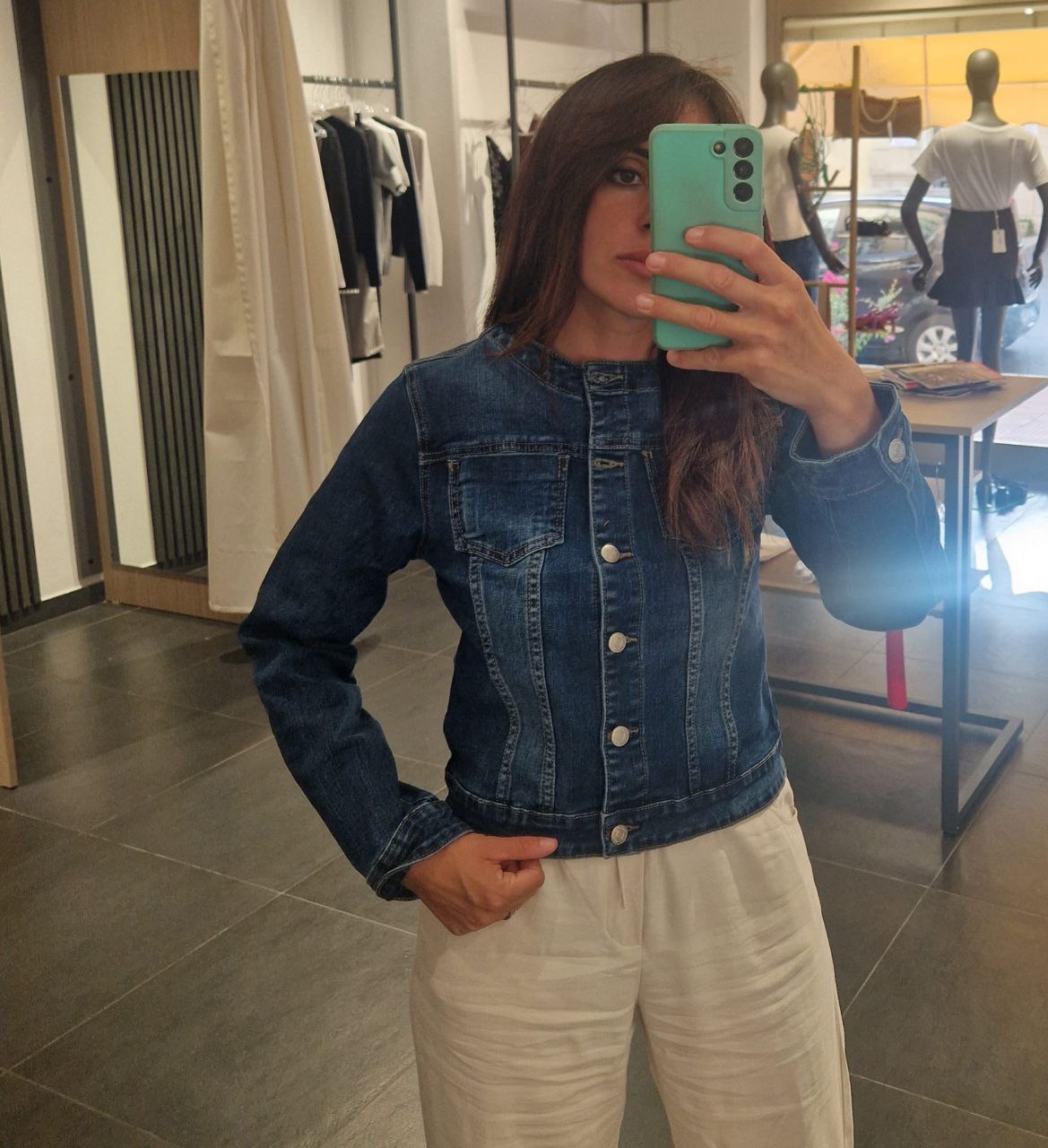 Giubbino a jeans