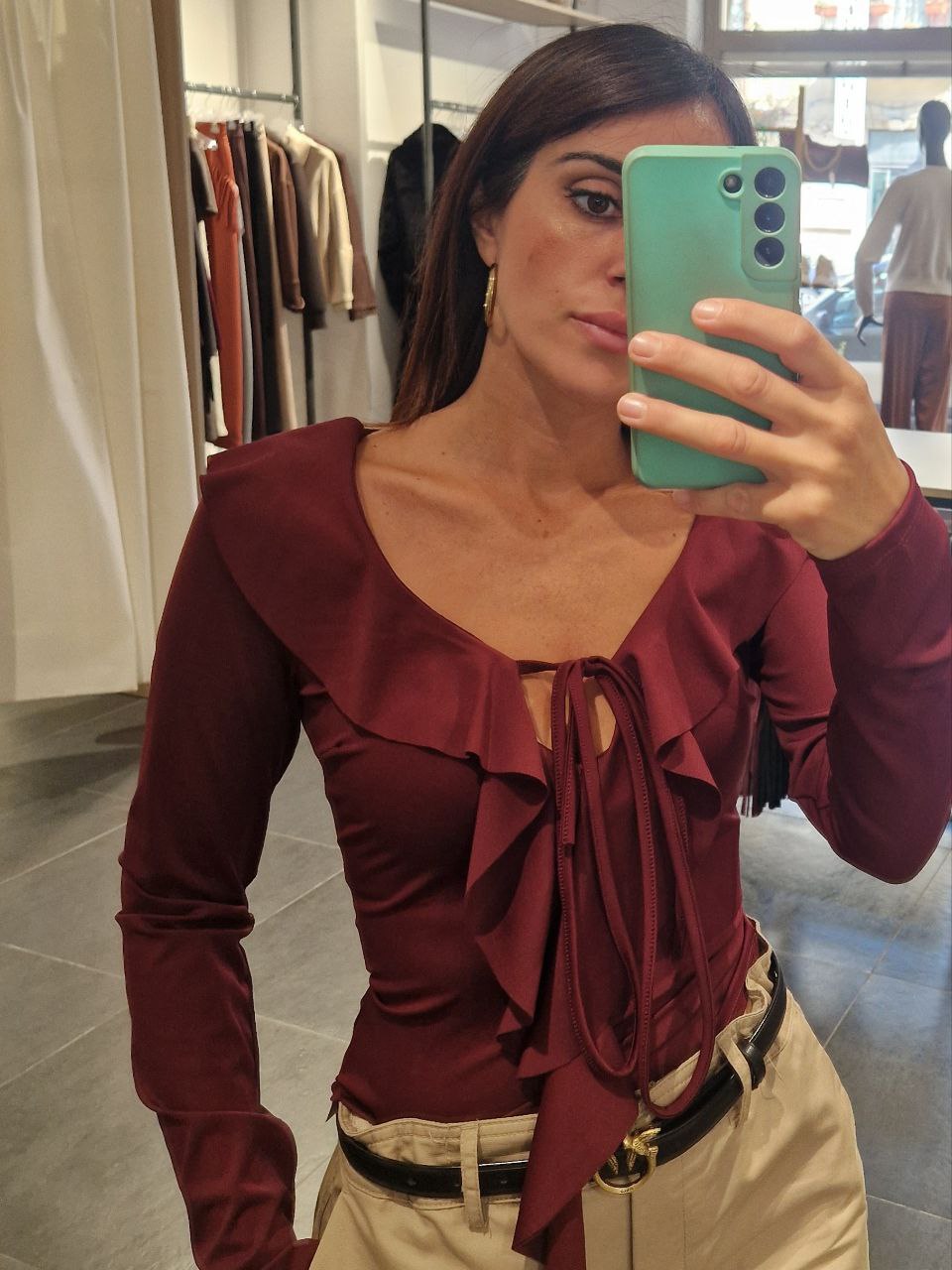 Maglia con rouge
