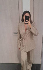 Tailleur con nodo