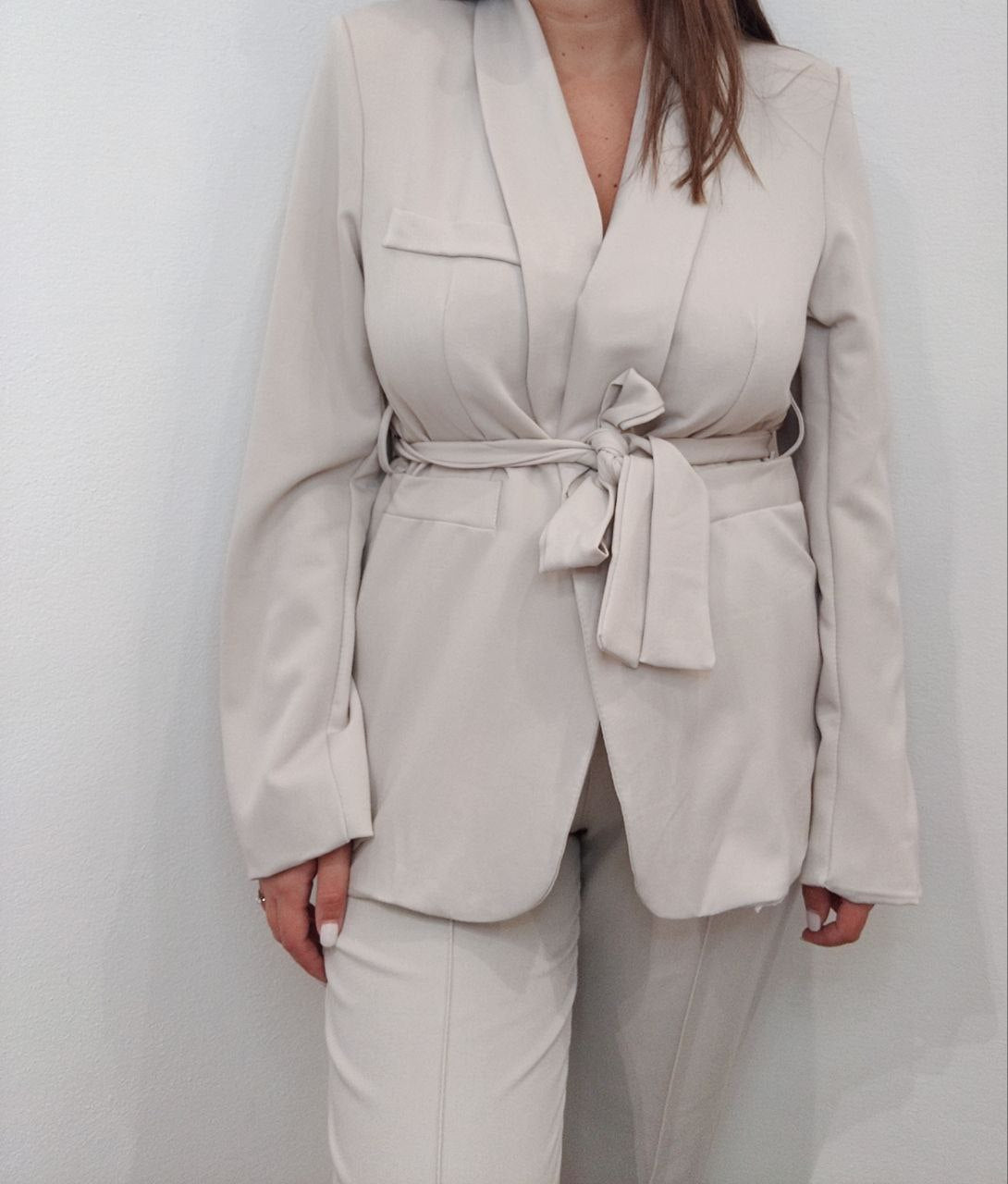 Tailleur beige