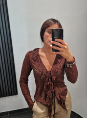 Camicia in pizzo