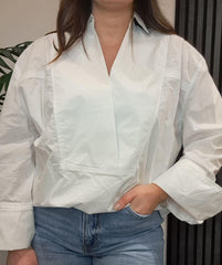 Camicione maxi bianco