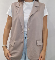 Gilet con bottoni