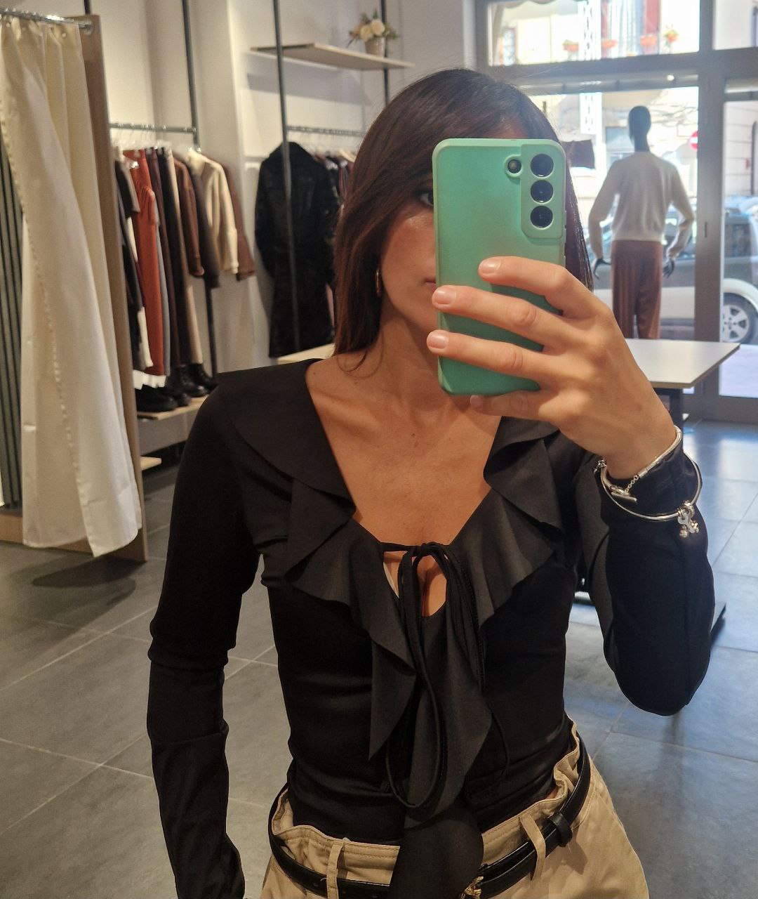 Camicia in pizzo