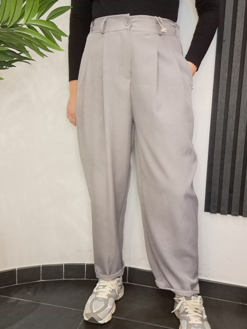 Pantalone taglio maschile