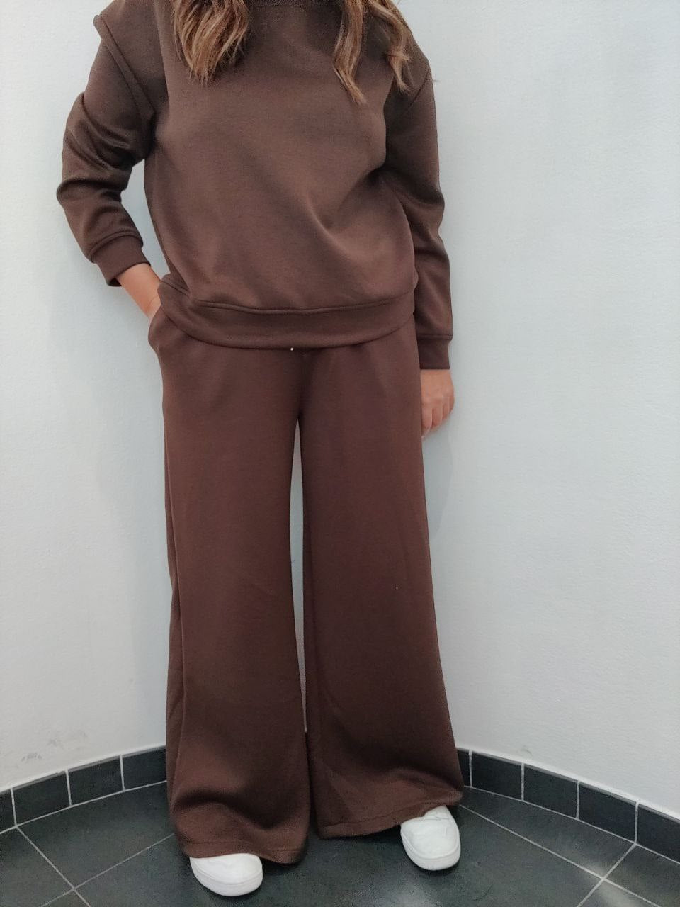 Pantalone tuta palazzo