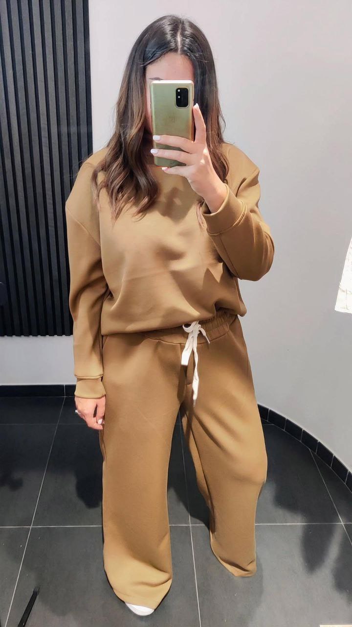 Pantalone tuta palazzo